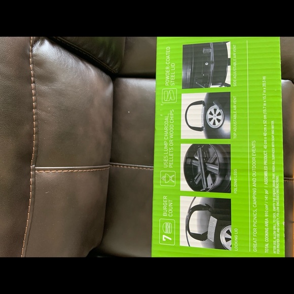 Portable BBQ kettle grill camping fishing hunting - Picture 6 of 7